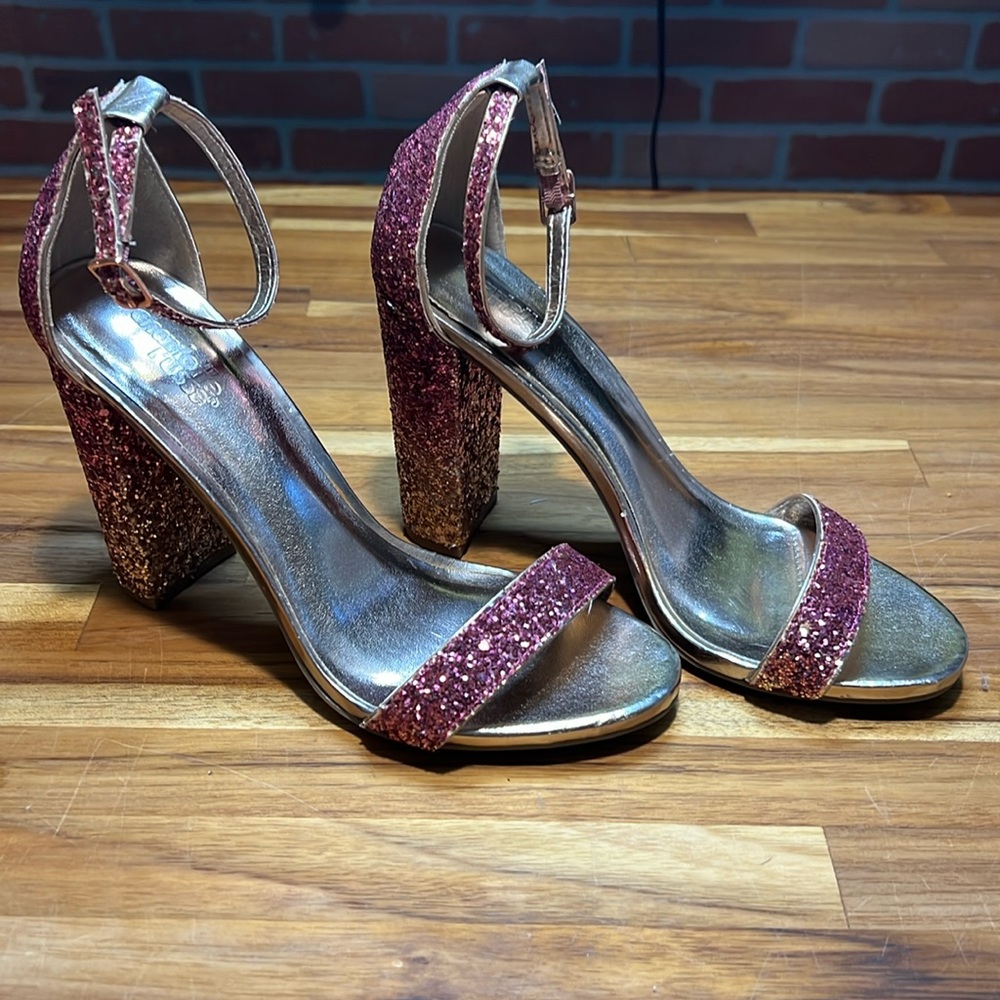 Sparkly heels